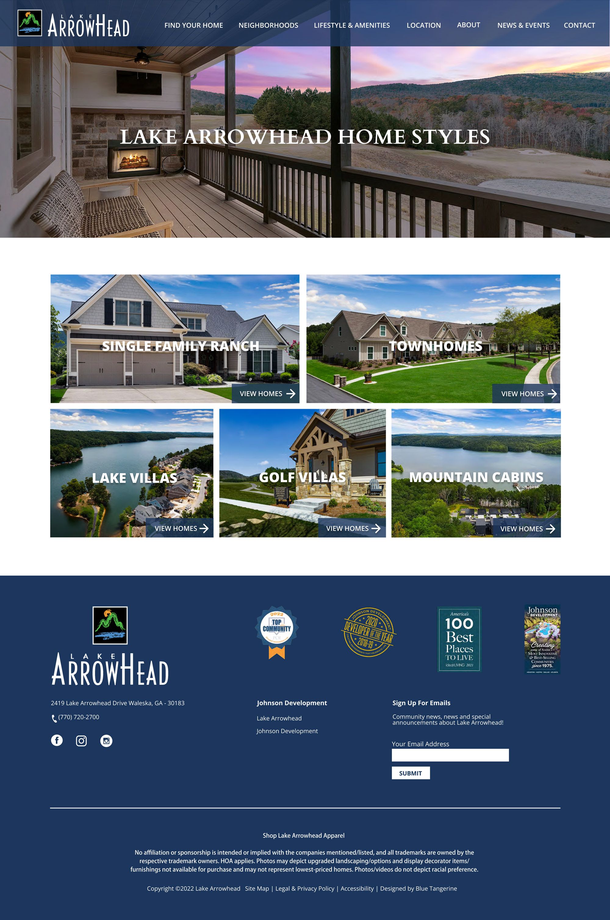 Home type Page